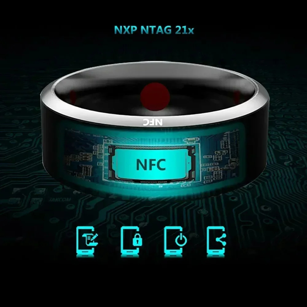 Nfc Tag Programmable - Anello intelligente di controllo NFC di