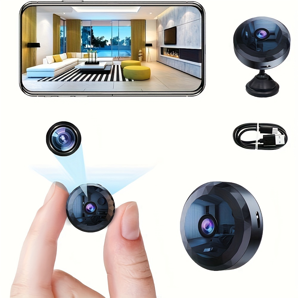 Compact Camera Mirrorless - Mini telecamera di sicurezza WiFi wireless