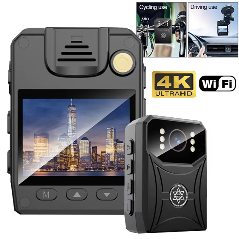 Compact Camera Mirrorless - Mini telecamera della polizia 4K Registratore