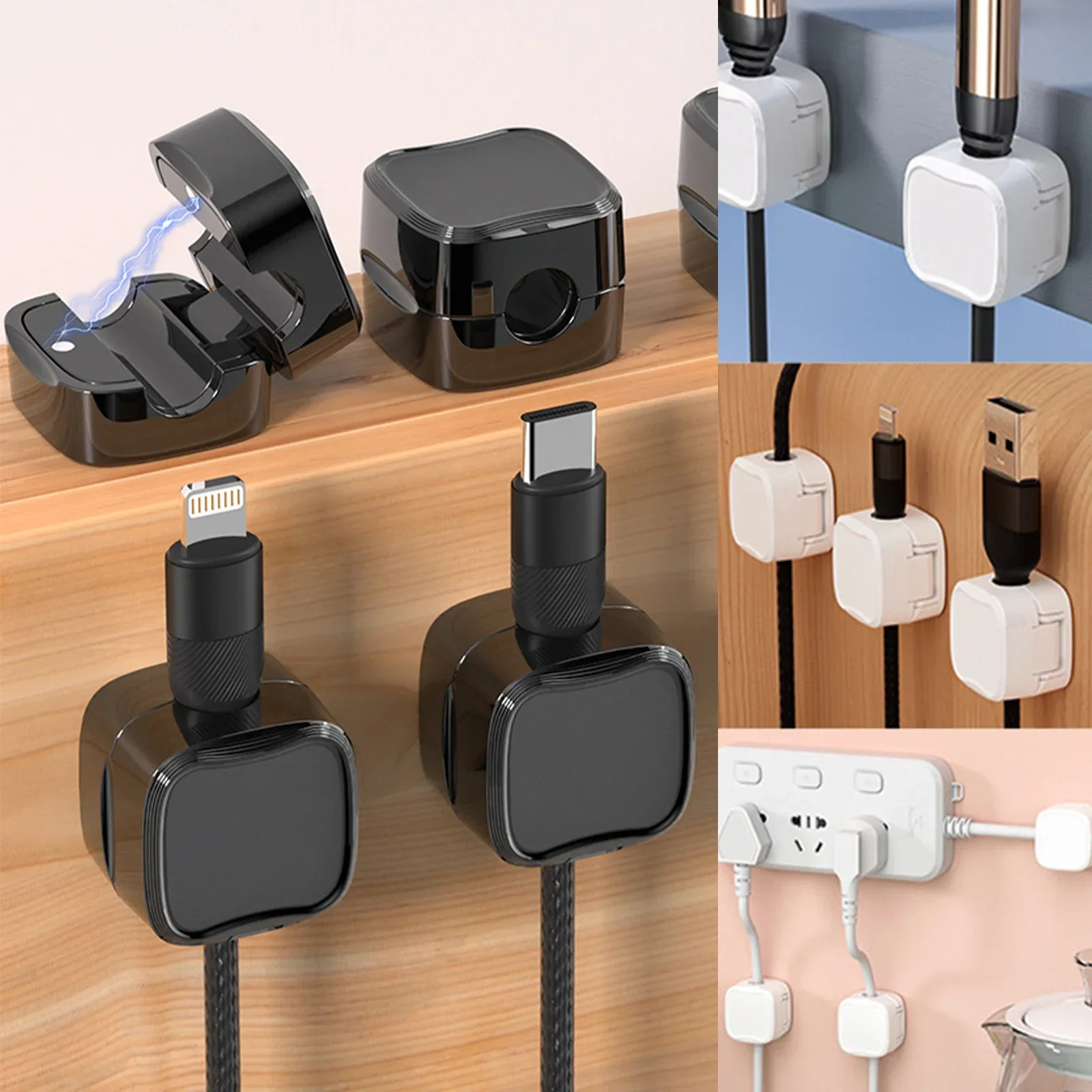 24/6PCS Clip per organizer per - Magnetic Charging Cable recensione e prezzo