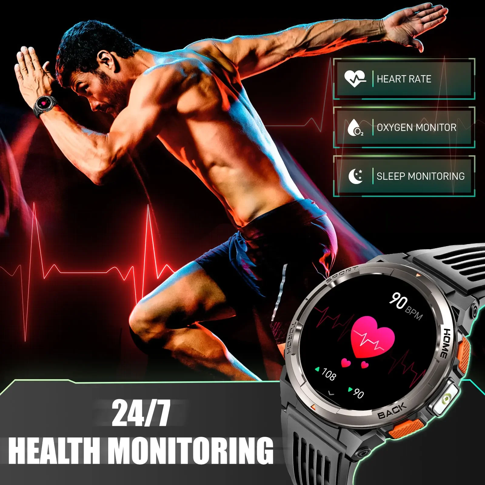 EIGIIS Smart Watch KE5 2024 3A - Magnetic Charging Cable recensione e prezzo