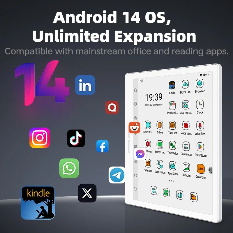 Bigme 751C S E-Reader con Sche - E-Ink Tablet Reader recensione e prezzo