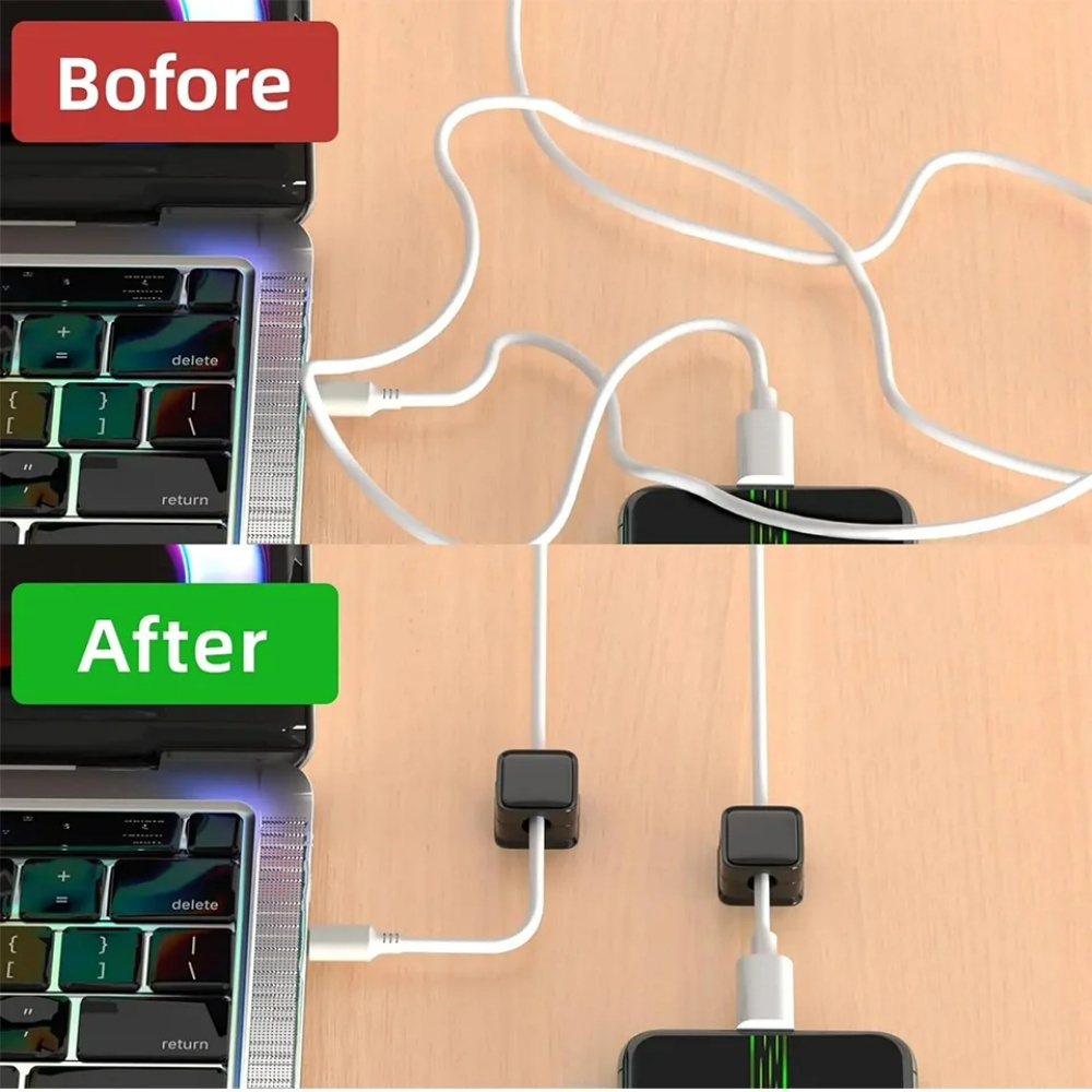 Organizzatore magnetico per ca - Magnetic Charging Cable recensione e prezzo