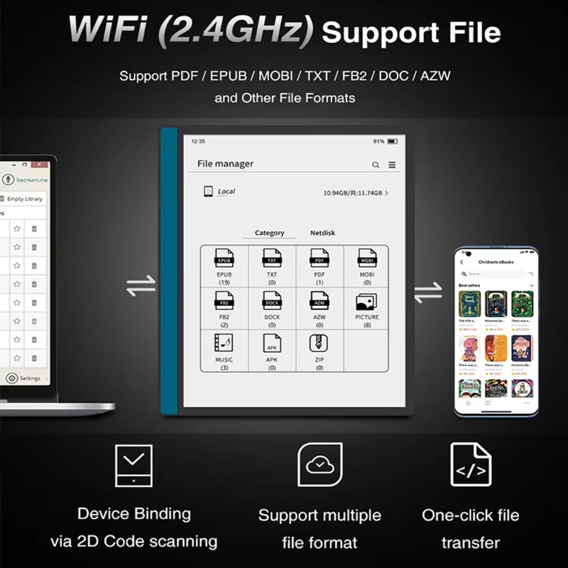 Tablet E-Ink da 10.3 Pollici c - E-Ink Tablet Reader recensione e prezzo