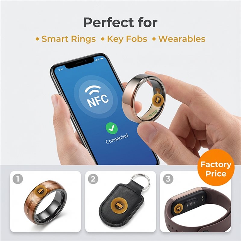 Tag NFC BAAE Diametro 6Mm NXP  - Nfc Tag Programmable recensione e prezzo