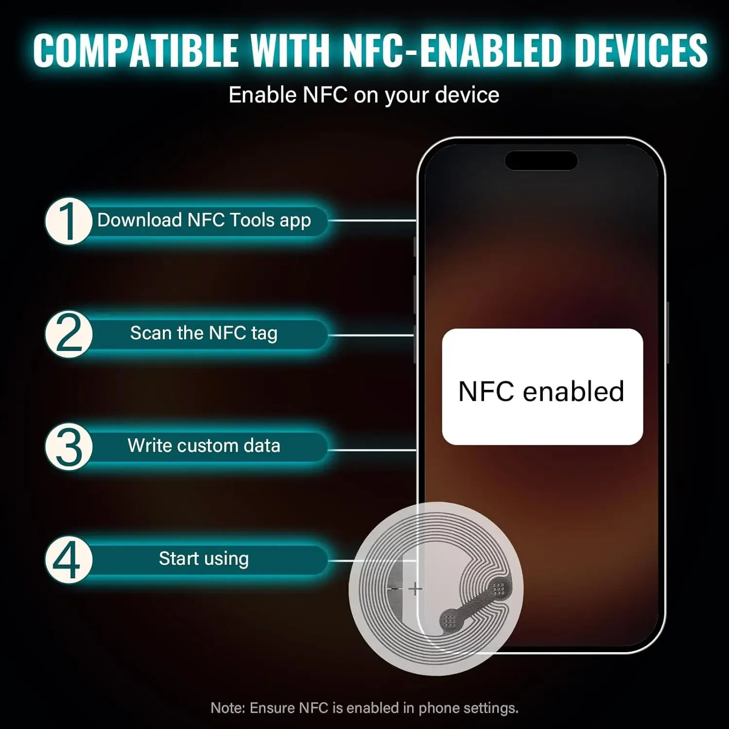 Adesivi NFC NTAG215 13.56MHz I - Nfc Tag Programmable recensione e prezzo